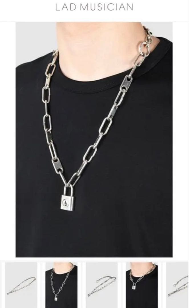 LAD MUSICIAN ラッドミュージシャン　チェーンネックレス