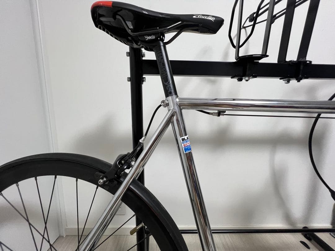 クロモリ　mashカスタム　スティールエラ完成車