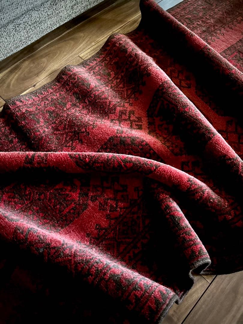 トライバルラグ　ヴィンテージラグ　トルクメン　ランナーラグ　プリミティブアート