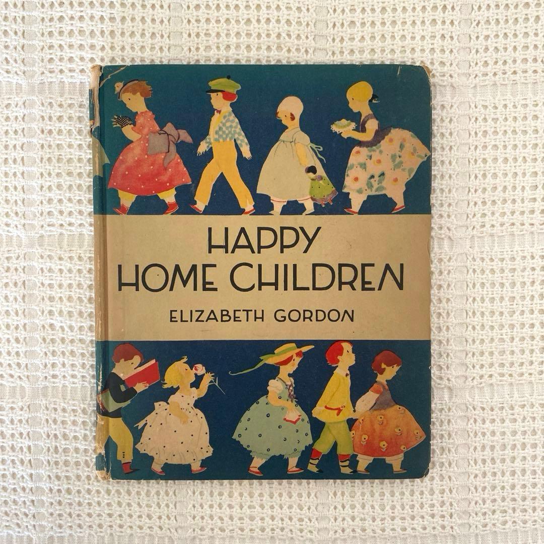 【希少】1924年 アメリカの可愛い絵本 エリザベスゴードン ビスクドール