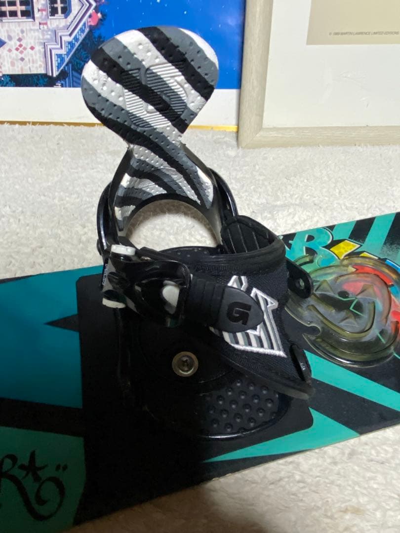 BURTON CHOPPER 100子供用板＋バインディングブーツ18.5cm