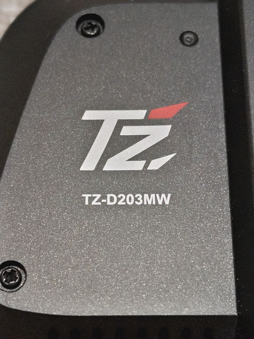 TZ-D203MWミラー型ドライブレコーダー 前後カメラ付き