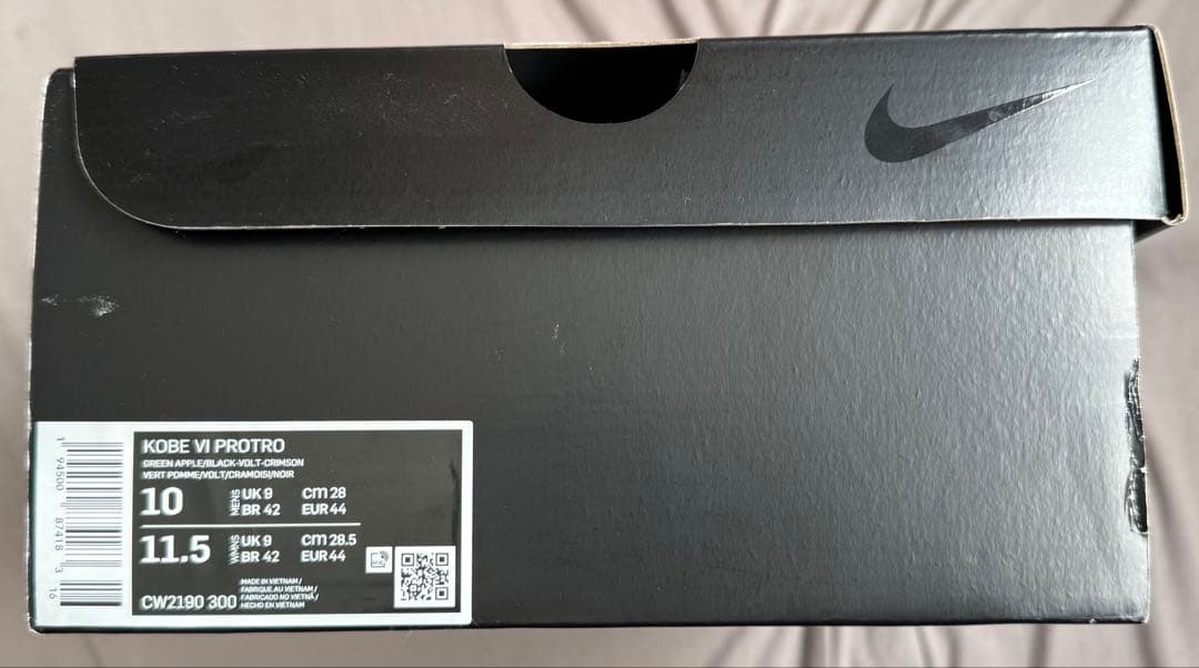 シューズ(男性用) kobe6 protro grinc