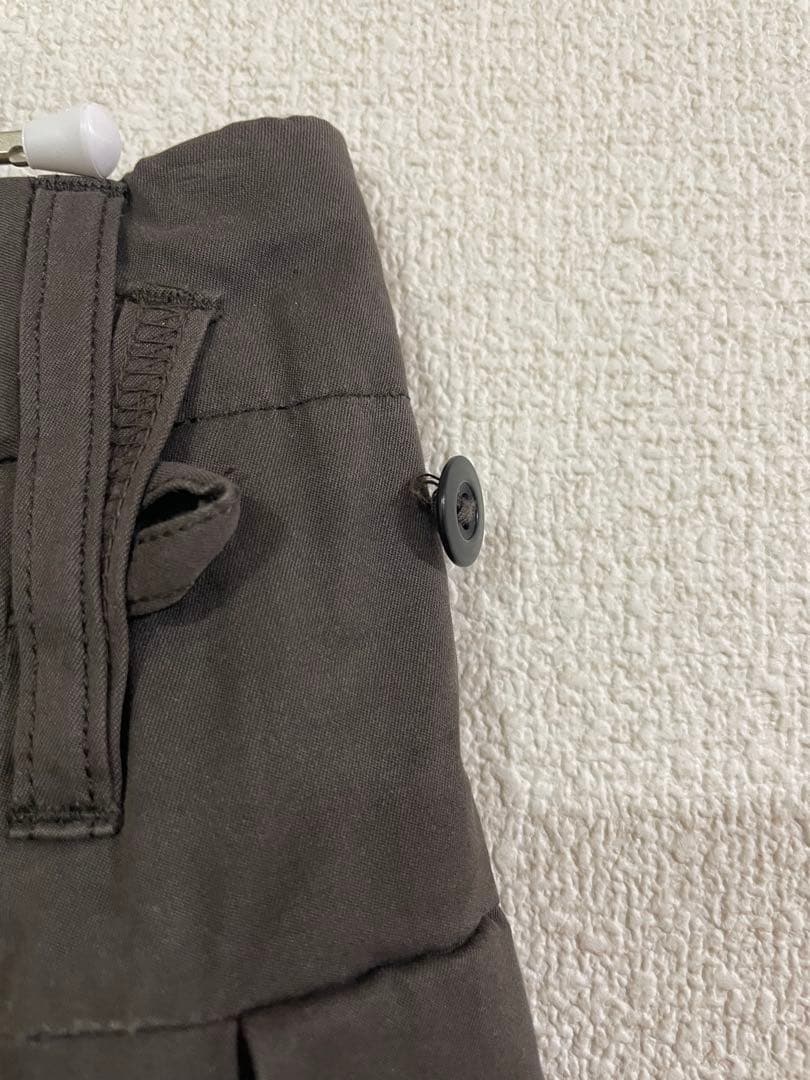 25SS MAATEE&SONS MILITARY SLACKS チャコール1