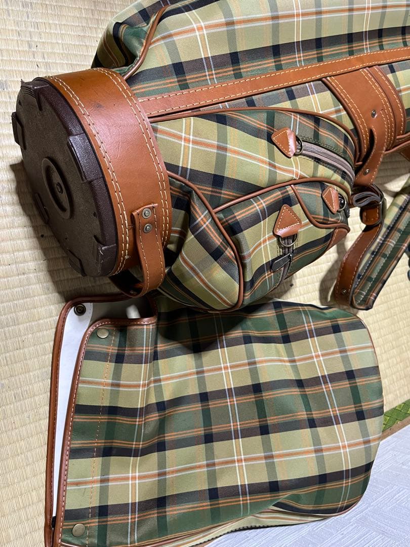 激レア！美品！ミズノ　MIZUNO CHECK SERIES 　キャディーバック