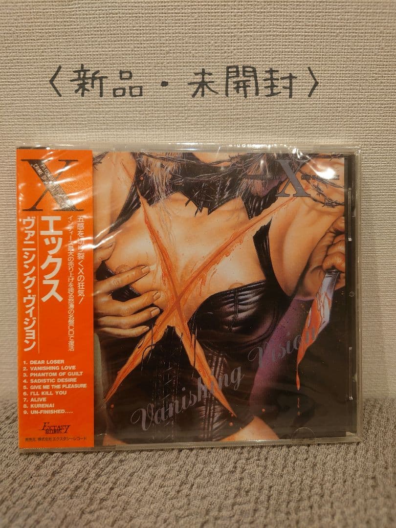 【新品・未開封】X Vanishing Vision CD