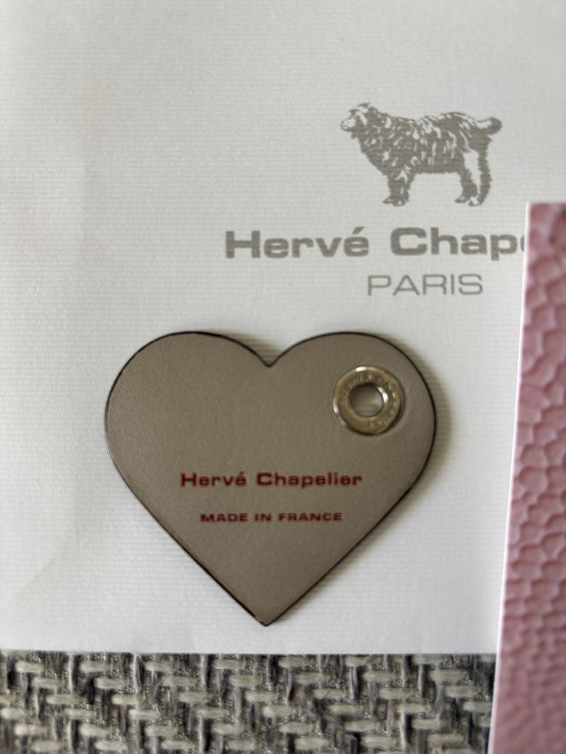 新品未使用♡ エルベシャプリエ レザーチャーム ハート マスティック