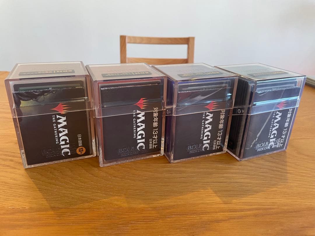 統率者デッキ4種　ニューカペナ、苦痛の虹　ボルダー及びスリーブ付