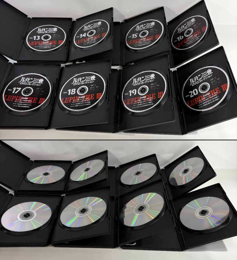 講談社　ルパン三世DVDコレクション　１６冊　赤ジャケ　ルパン三世PART2