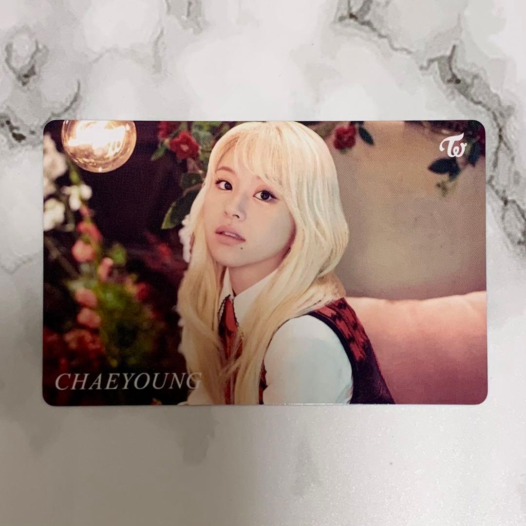 TWICE doughnut 早期予約特典 ハイタッチ券 チェヨン トレカ