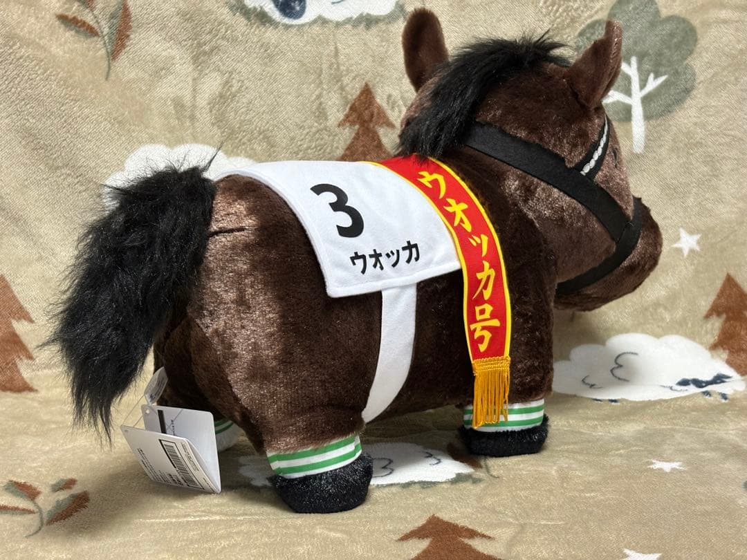 ウオッカ　ダイワスカーレット　サラブレッドコレクションふわふわBIGぬいぐるみ
