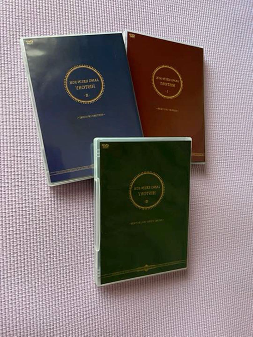 チャン・グンソク HISTORY DVD 3巻セット