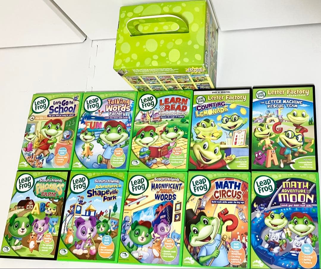 LeapFrog 10枚組 DVDセット メガパック