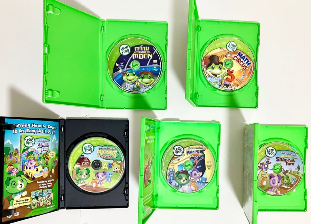 LeapFrog 10枚組 DVDセット メガパック