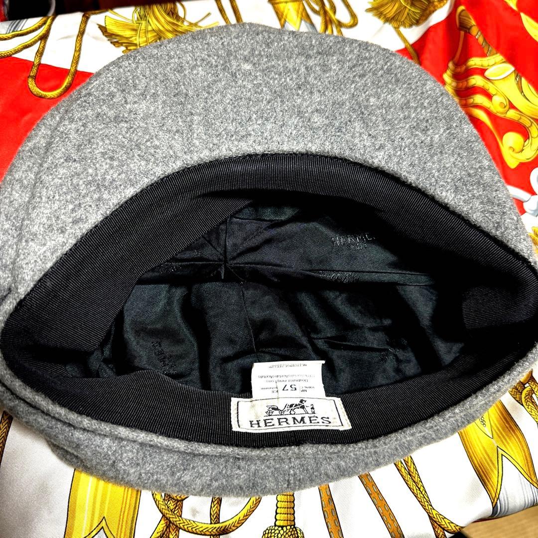 HERMES エルメス　キャスケット　57サイズ　ハット　キャップ