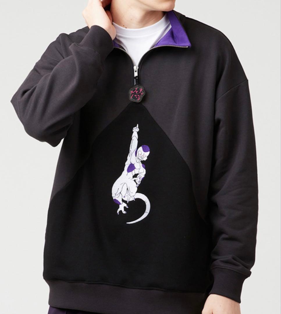 デスボール　裏毛ハーフジップスウェット　ドラゴンボール　Lサイズ