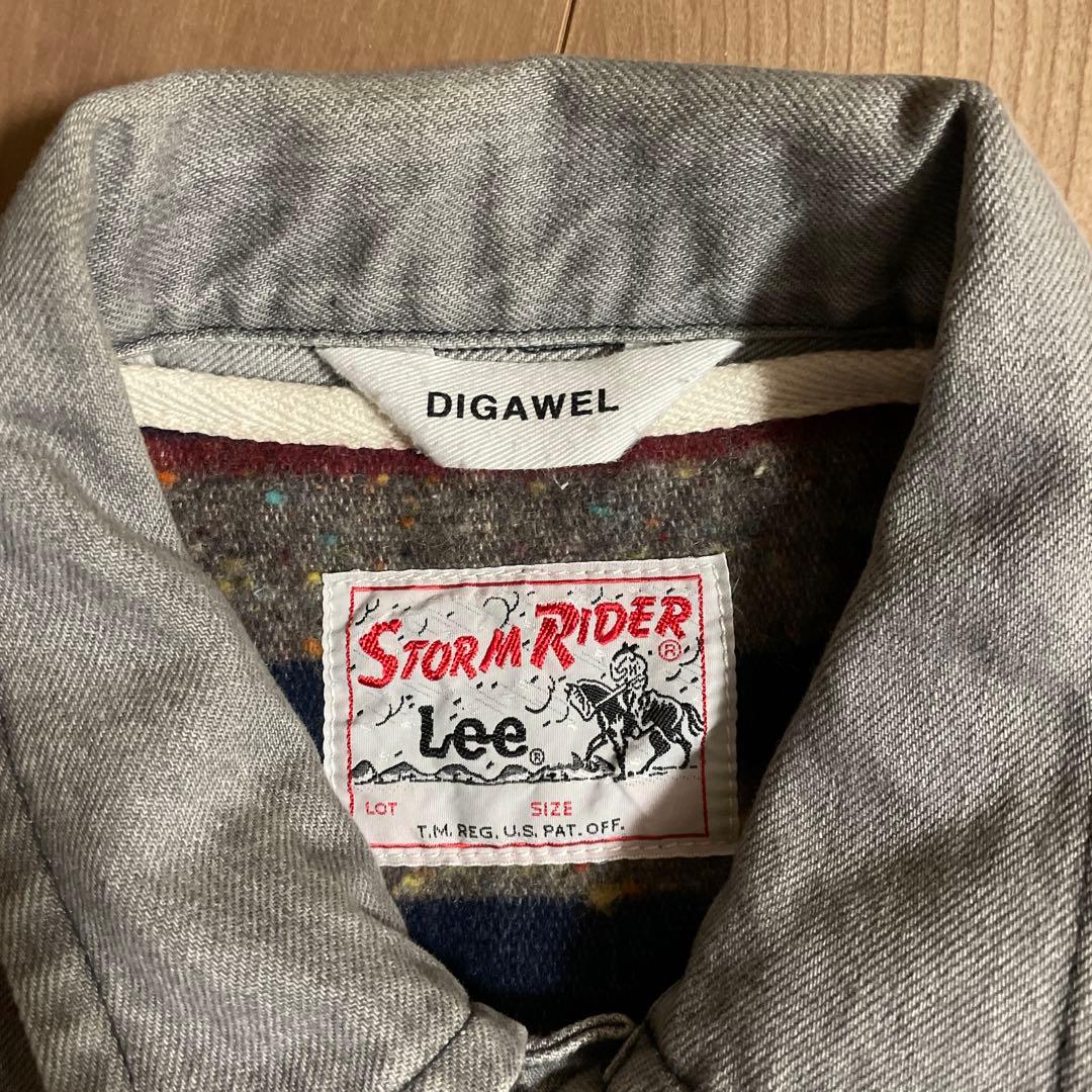☆DIGAWEL × Lee ストームライダー　ライナー付き　デニムジャケット☆