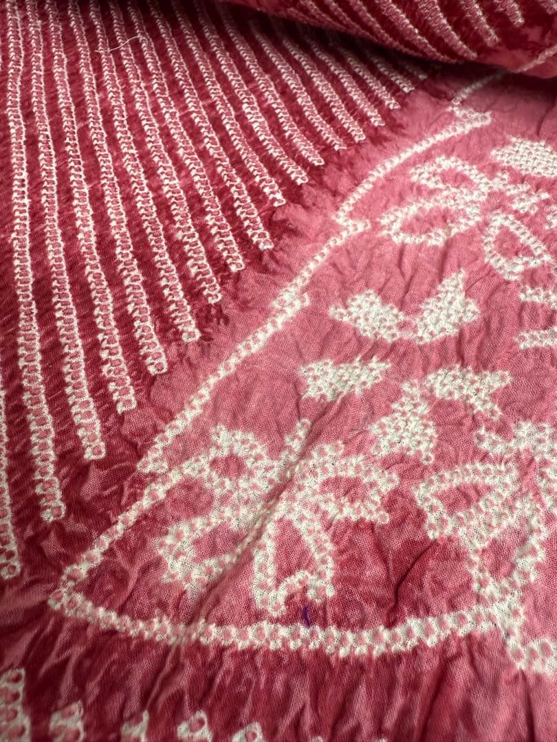 浴衣　反物　総絞り　綿