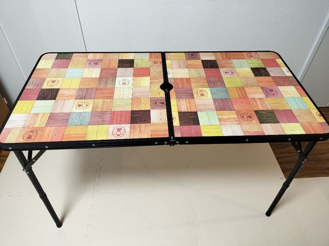 Coleman コールマン フォールディングテーブル 120 モザイク ブラック