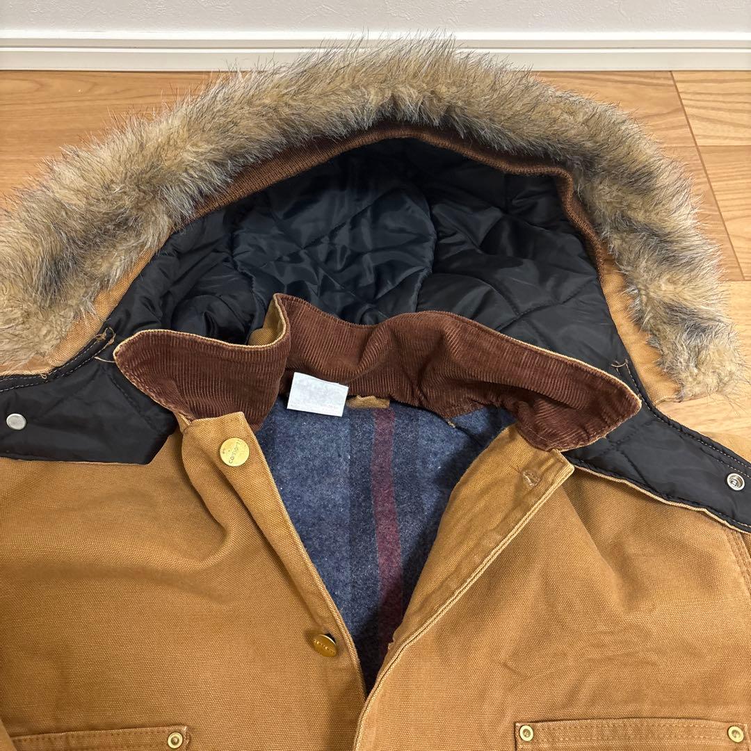 90sCarhartt ミシガンチョアコート40 フード付き