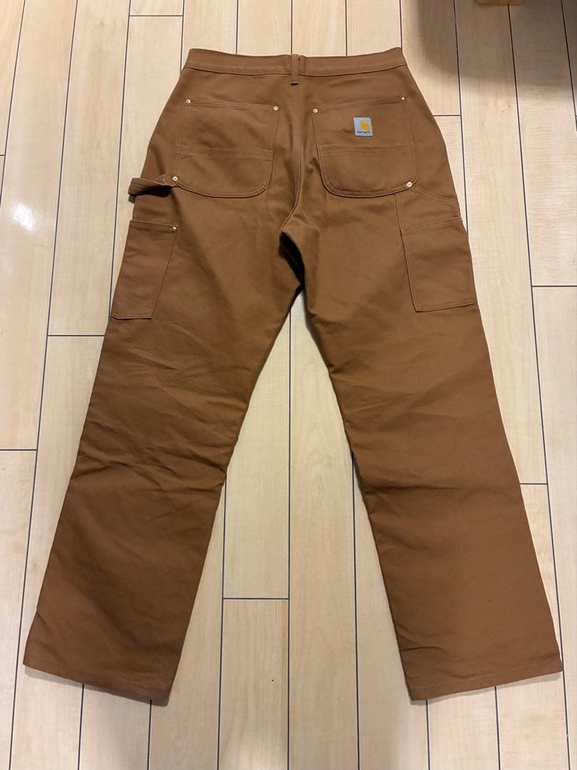 Carhartt B01 ダック地 ワークパンツ 31×30 ブラウン