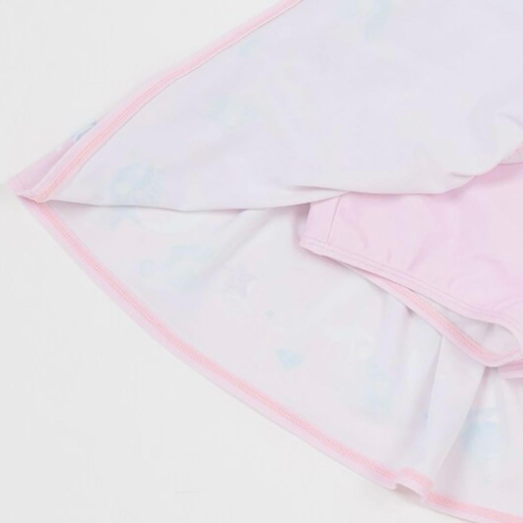 メゾピアノ 【SWIM】シェルロゴ　セーラーカラー　セパレート水着　120