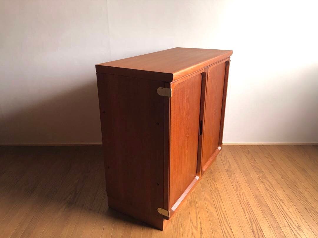 日田工芸 チーク材 サイドボード リビング サイド チェスト収納 北欧インテリア