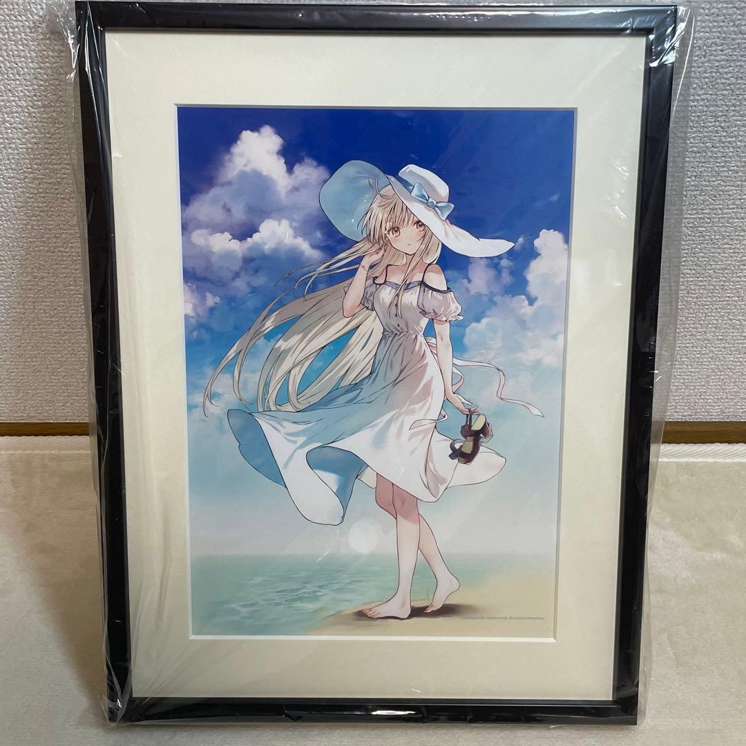 u*3様 【即日発送】椎名真昼　描き下ろし　複製原画　A4 お隣の天使様