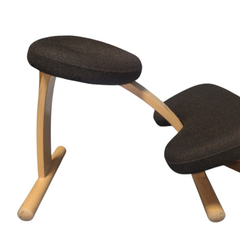 Rybo バランスイージー バランスチェアリボ　ブラウン　ブナ　姿勢矯正