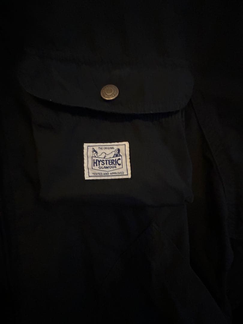 HYSTERIC GLAMOUR オーバーサイズフーデッドブルゾン　ユニセックス
