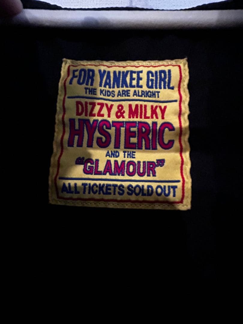 HYSTERIC GLAMOUR オーバーサイズフーデッドブルゾン　ユニセックス