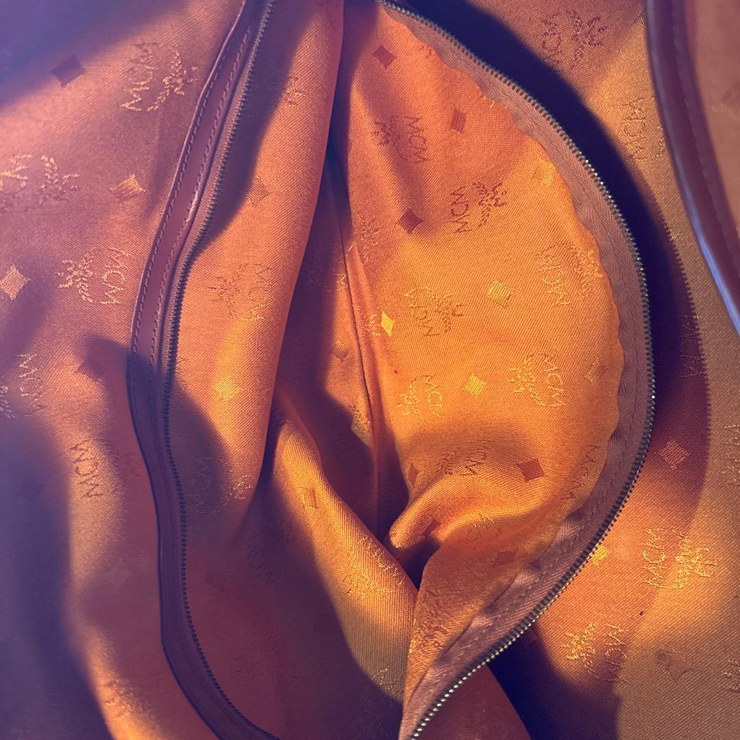 MCM ボストンバッグ　幅42cm 大容量 旅行 ゴルフ