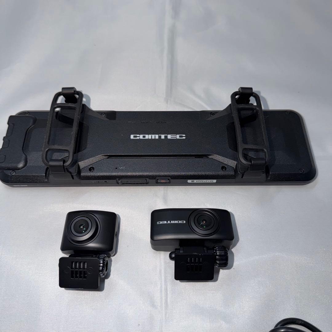 コムテック ミラー型ドライブレコーダー ZDR048中古品