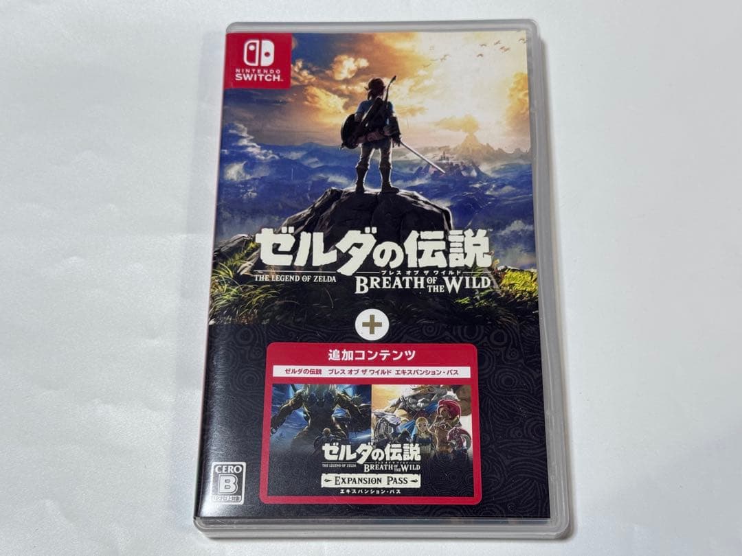 Switch ゼルダの伝説 ブレス・オブ・ザ・ワイルド+エキスパンションパス