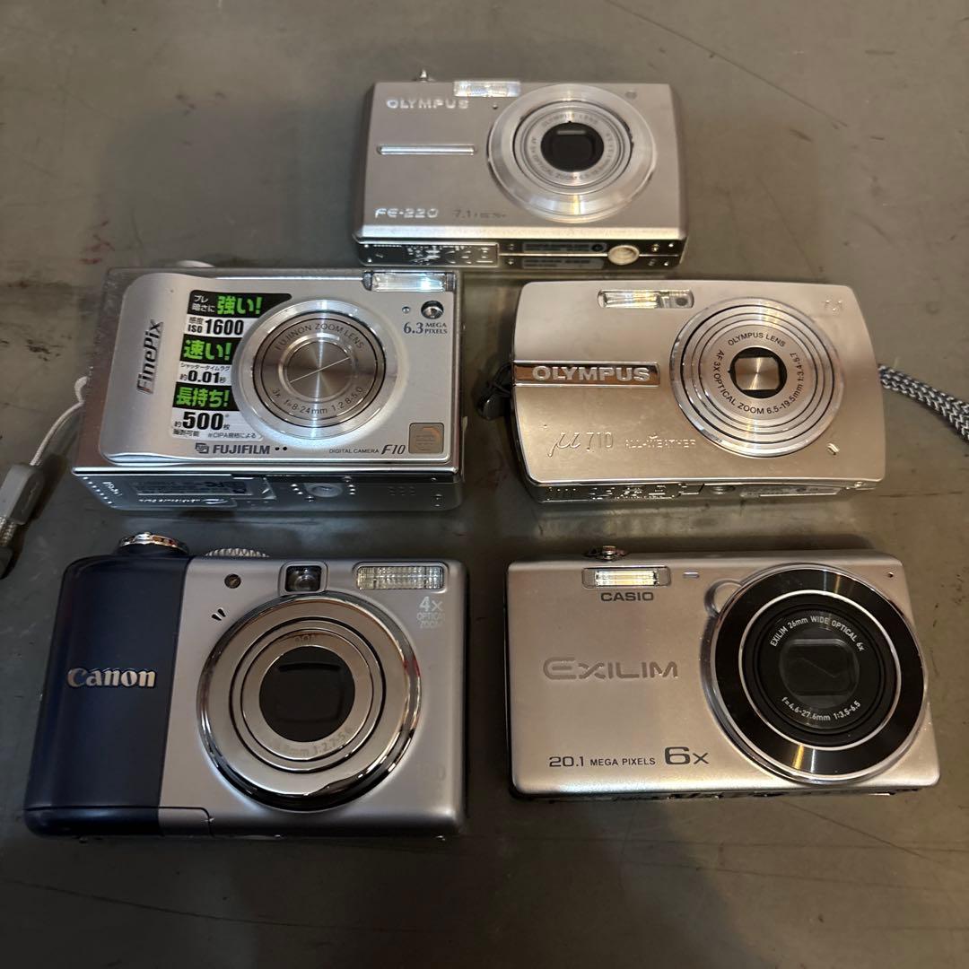 コンパクトデジタルカメラ 5台セット