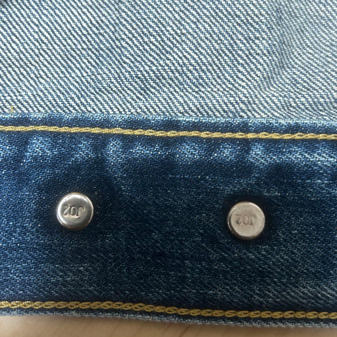 日本製 J02 リーバイスセカンド 71507 38 色落ちビンテージ感