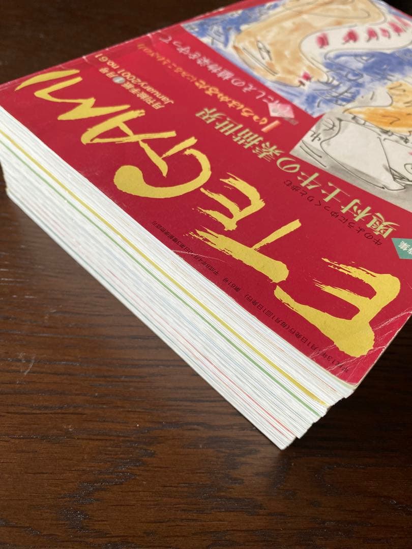 月刊絵手紙　2001年全巻　絵手紙　月刊誌