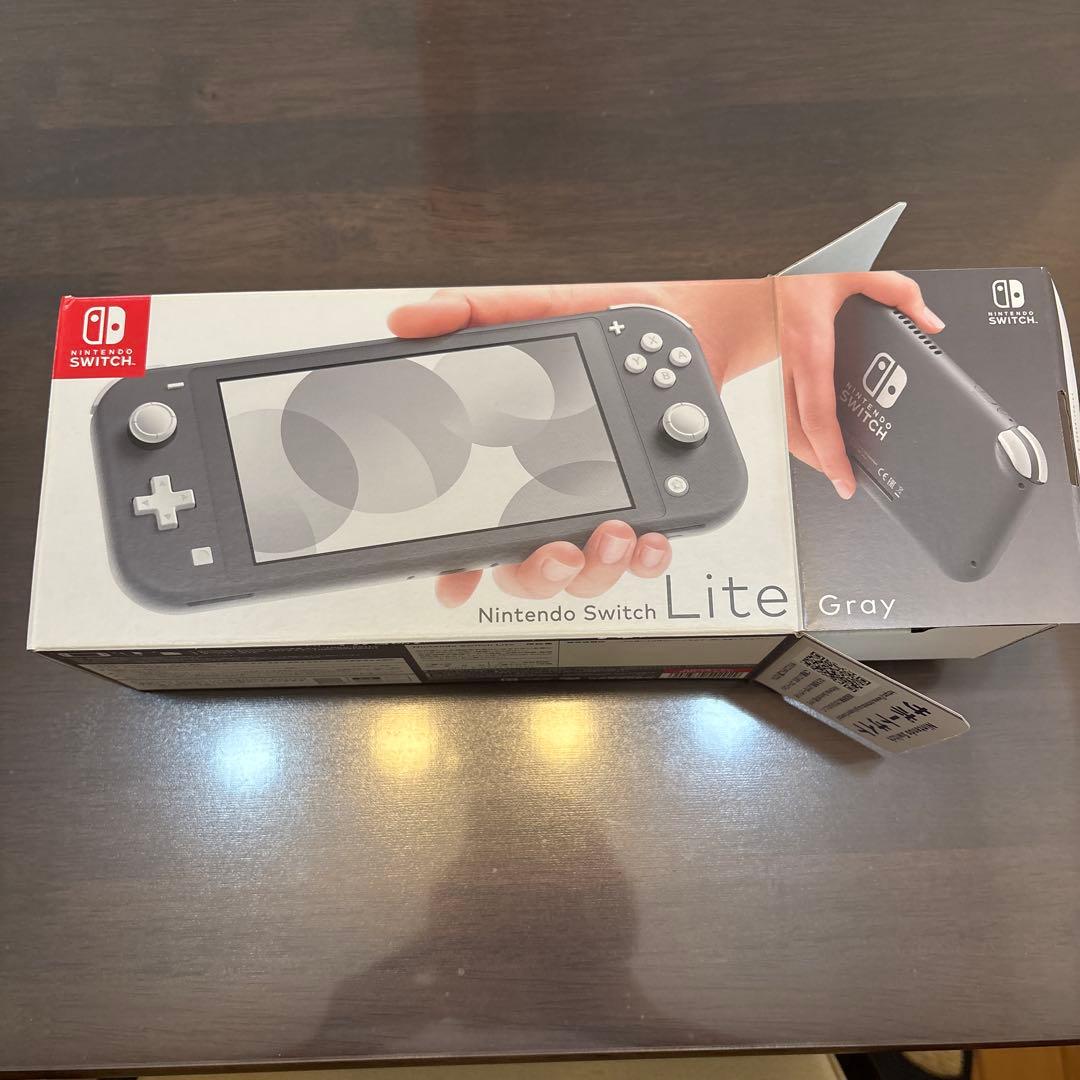 Nintendo Switch Lite グレー 本体、ACアダプター