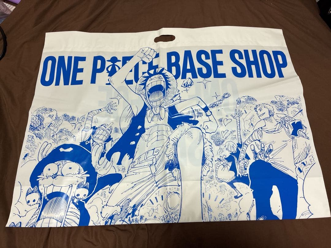 ワンピースベースショップくじ フルカラーフィギュア・ショッパー・アクキー2種