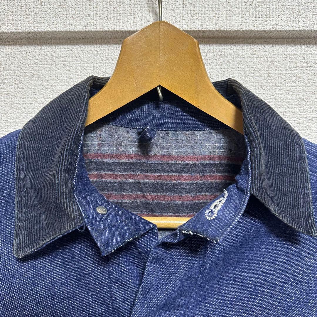 ミ*ン様 70s BLUE BELL デニムカバーオール　ブランケット　ブルーベ