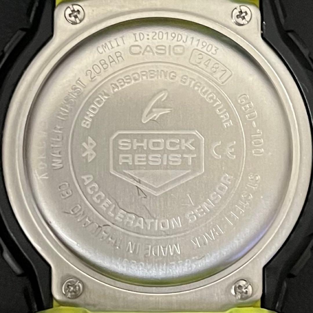 【極美品/Bluetooth対応】CASIO G-SHOCK GBD-100SM