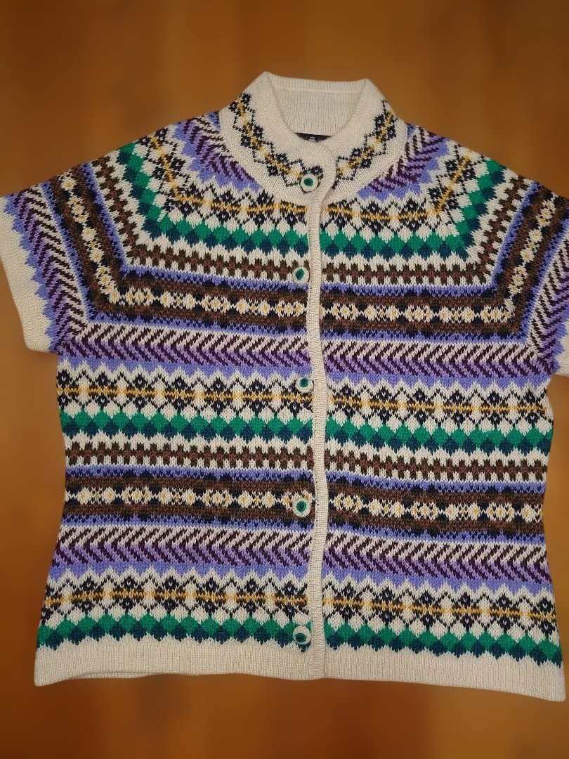 期間限定価格‼️【新品・未使用‼️】ロイヤル アルパカ カーディガン 半袖