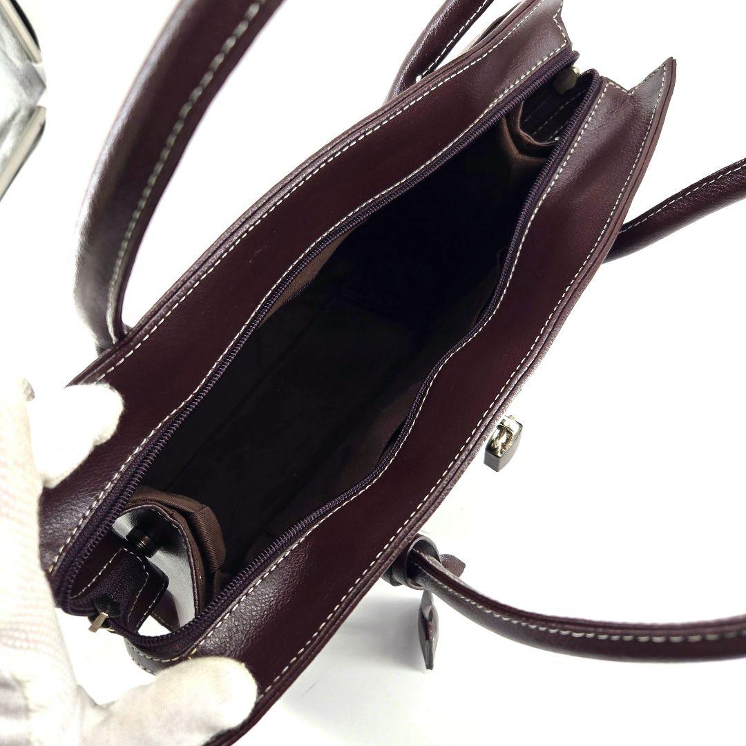 美品 HAMANO ハマノ 皇室御用達 ミ－ティアシリーズ　 ハンドバッグ