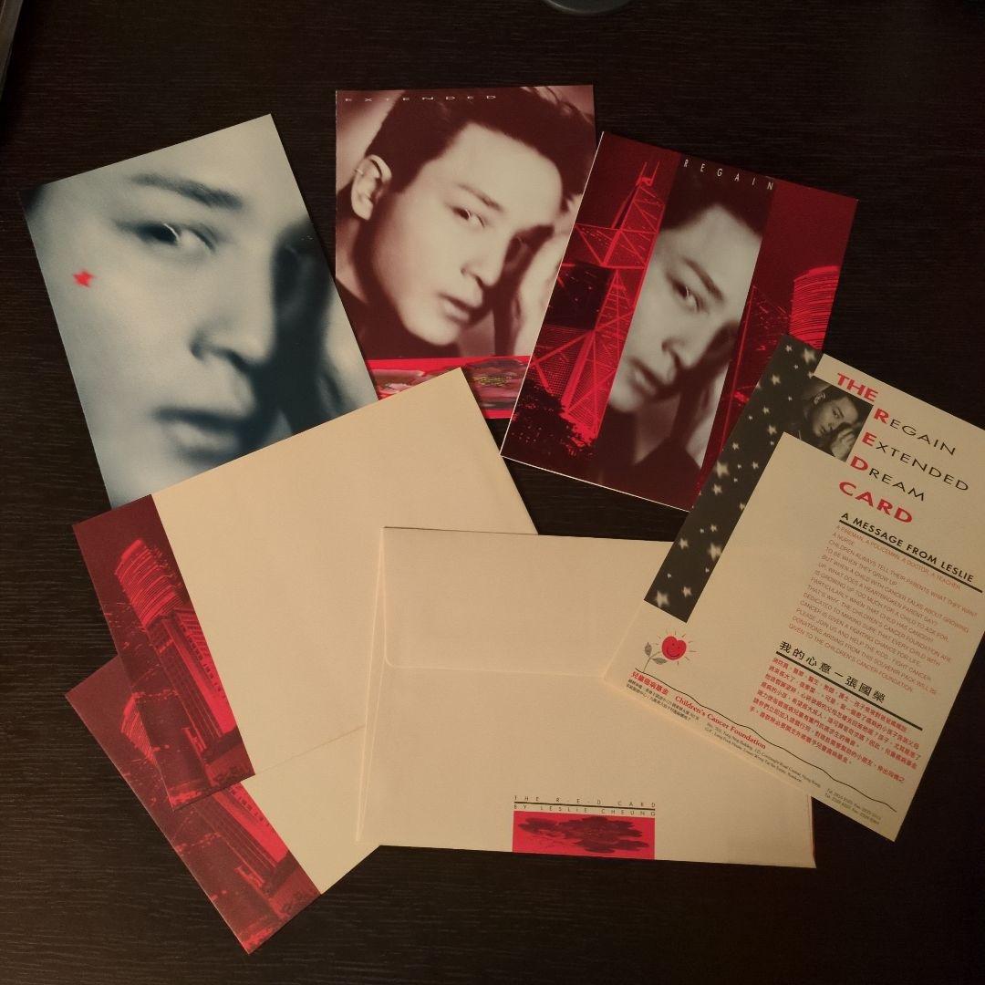 レスリーチャン world tour 97 パンフレット ポストカードセット他