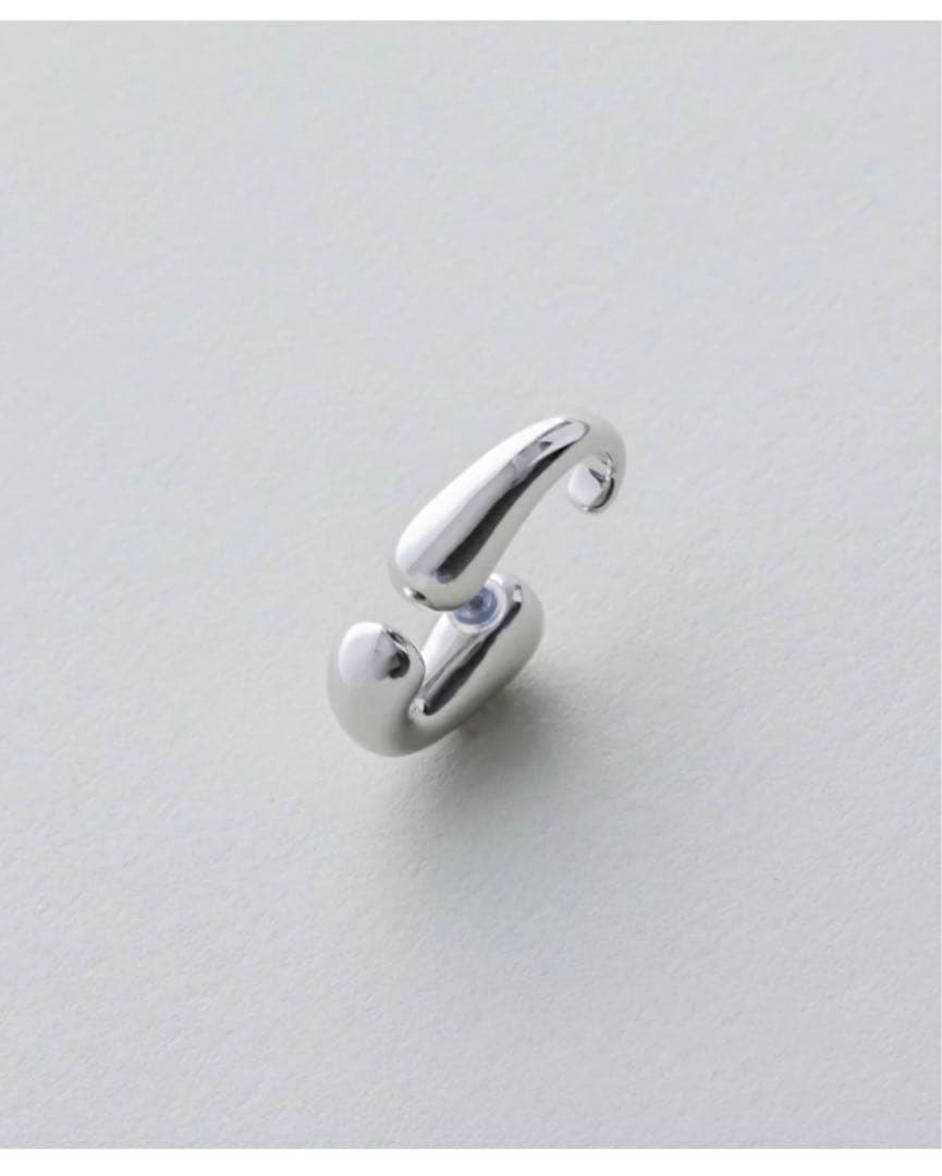 値下げ　ete エテ　フローピアス　S シルバー