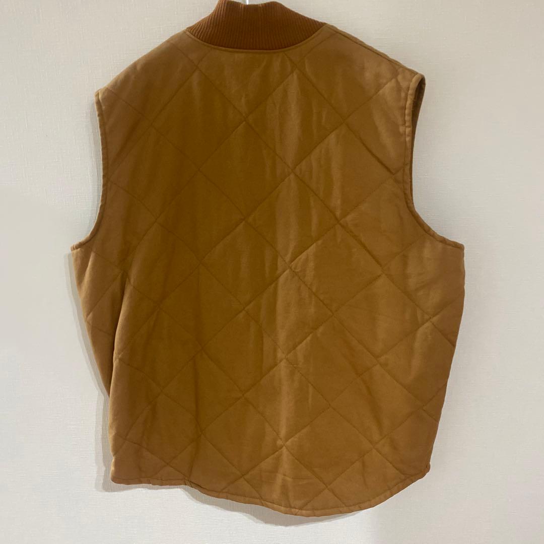 duxbak ダック地ベスト キルティングベスト XL us made