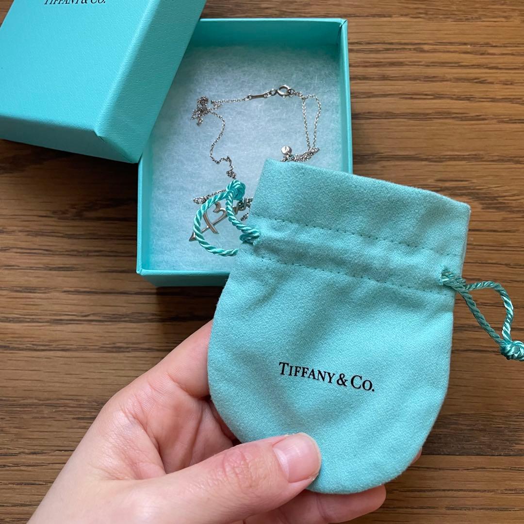 Tiffany パロマピカソ　ハート&アローペンダント