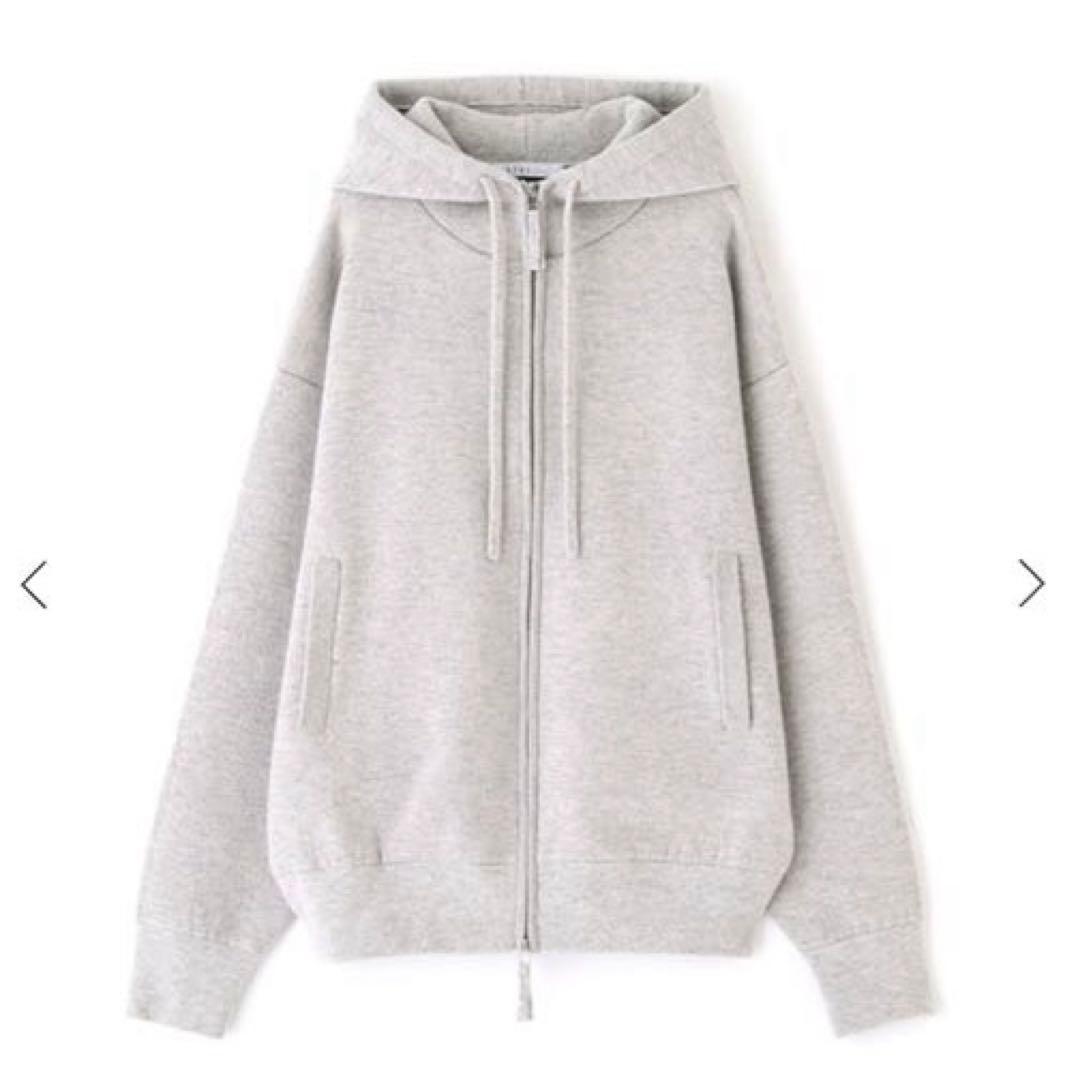 新品未使用☆ETRE TOKYO ダブルフェイスオーバーサイズニットパーカー