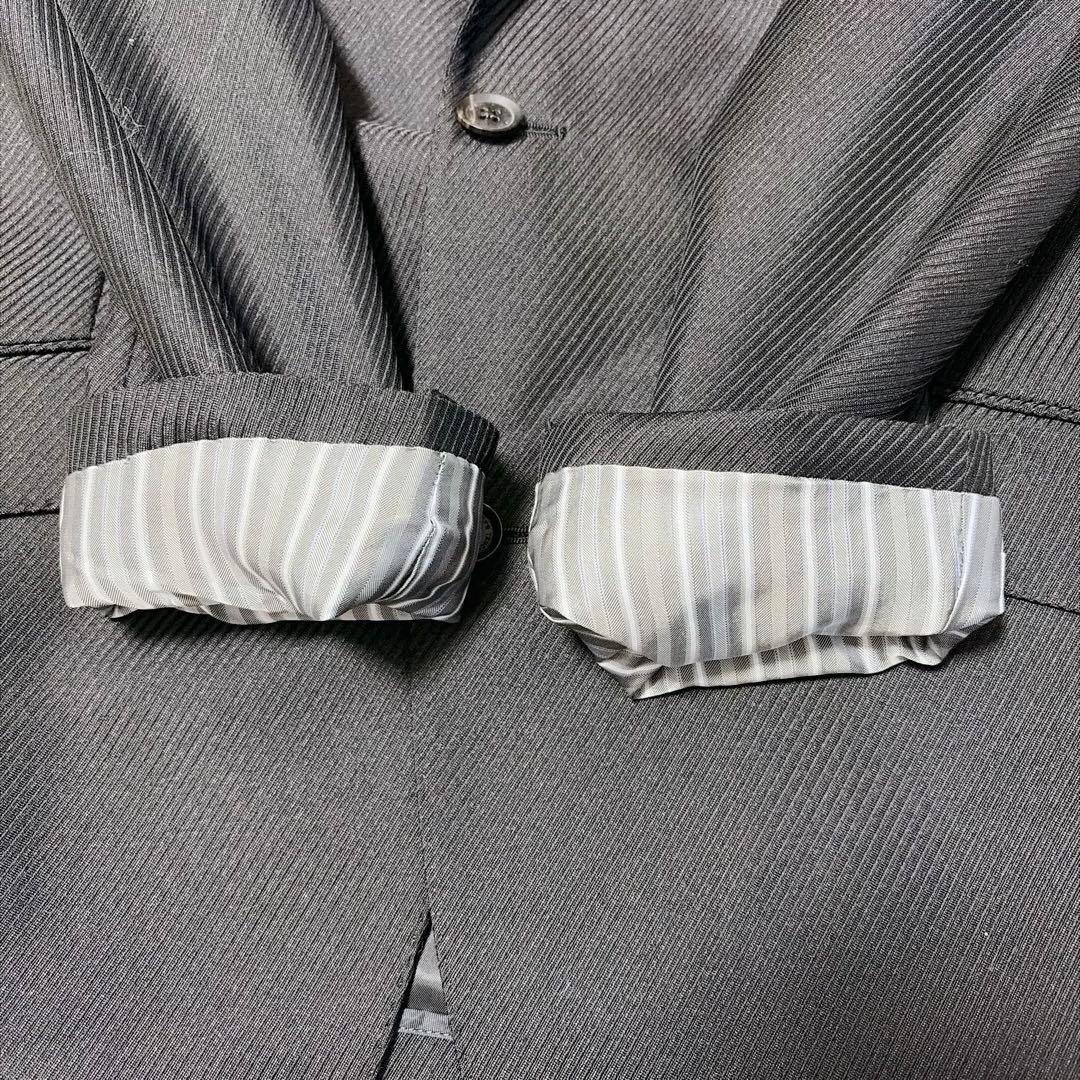 超希少！美品！マオカラー⭐︎メンズティノラス 3ピーススーツ 黒 Lサイズ