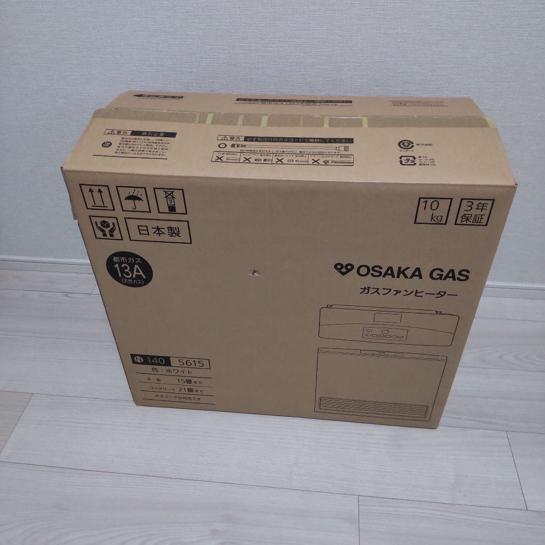 OSAKA GAS ガスファンヒーター 140-5615
